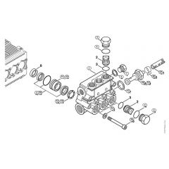 Genuine Stihl RE661 / D - Valve block