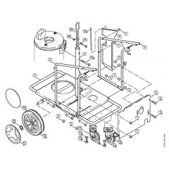 Genuine Stihl RE661 PLUS / G - Chassis