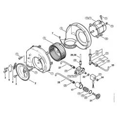 Genuine Stihl RE661 PLUS / M - Burner