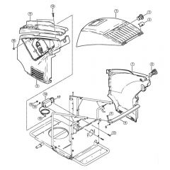 Genuine Stihl RE661 PLUS / T - Machine cover