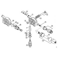 Genuine Stihl RE700 K / C - Pump housing