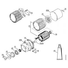 Genuine Stihl RE700 K / F - Electric motor 110V/60Hz