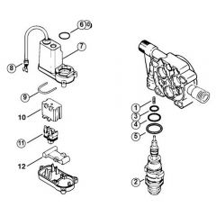 Genuine Stihl RE800 KM / D - Kit Auto-Stop RE 800