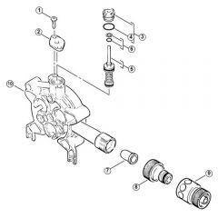 Genuine Stihl RE820 KM / B - Pump housing