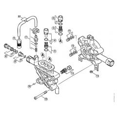 Genuine Stihl RE820 KM / D - Valve block