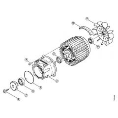 Genuine Stihl RE820 KM / E - Electric motor 220V