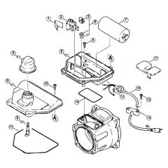 Genuine Stihl RE820 KM / G - Switch housing