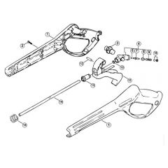 Genuine Stihl RE820 KM / H - Spray gun