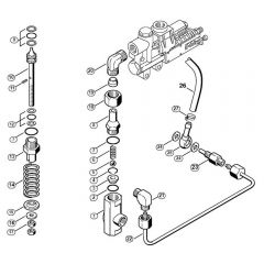 Genuine Stihl RE840 W / K - Safety valve  X 22 947 954 (36.95)