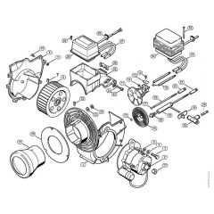 Genuine Stihl RE840 W / O - Burner  X 35 800 836