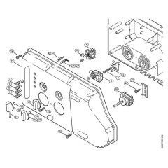 Genuine Stihl RE840 W / U - Instrument panel