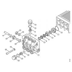 Genuine Stihl RE880 W / C - Valve block