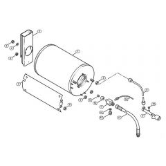 Genuine Stihl RE880 W / F - Heat exchanger