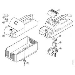 Genuine Stihl RE900 KM / B - Machine cover