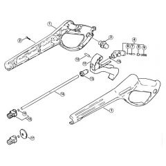 Genuine Stihl RE900 KM / H - Spray gun