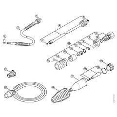 Genuine Stihl RE900 KM / J - Extras