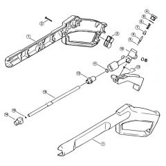 Genuine Stihl RE900 KM / M - Spray gun