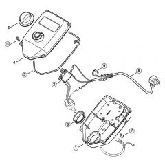 Genuine Stihl RE920 KM / F - Control box