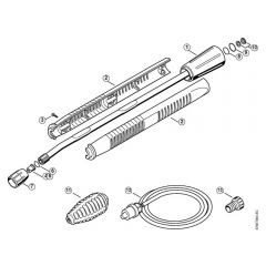 Genuine Stihl RE920 KM / H - Spray lance/wand