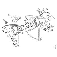 Genuine Stihl RE961 PLUS / Q - Instrument panel