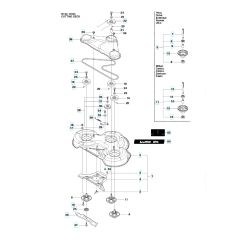 Husqvarna RIDER 11C - Mower Deck & Cutting Deck 2