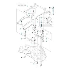 Husqvarna RIDER 15T AWD - Mower Deck & Cutting Deck 3