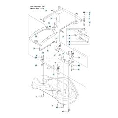 Husqvarna RIDER 15T AWD - Mower Deck & Cutting Deck 5