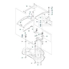 Husqvarna RIDER 15T - Mower Deck & Cutting Deck