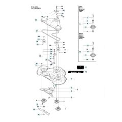Husqvarna RIDER 16C AWD - Mower Deck & Cutting Deck 2