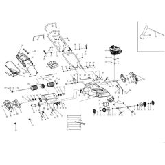 Cobra RM40C - Lawn Mower Revised June 2020 Main Diagram