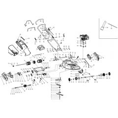 Cobra RM40SPB - Lawn Mower Revised June 2020 Main Diagram