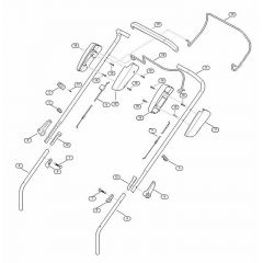 Genuine Stihl RM443.0 T / A - Handle