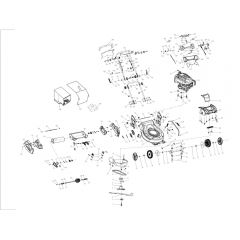 Cobra RM514SPC - Lawn Mower Aug 2020 Main Diagram