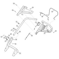 Genuine Stihl RMA443 TC / A - Handle