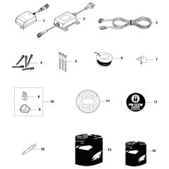 McCulloch ROB R - Installation Accessories Parts Diagram