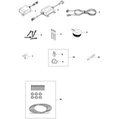 McCulloch ROB S - Installation Accessories Parts Diagram