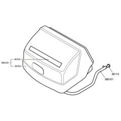 Atco Royale 30 - F016310242 - Grass Collector Assembly