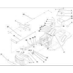 Hayter RT380H - 135E (135E280000001 - 135E280999999) - Electrical Assy