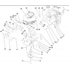 Hayter RT380H - 135E (135E280000001 - 135E280999999) - Engine Assy