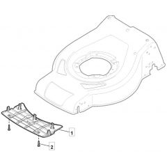 S46 PD Li - 2016 - 295486003/M16 - Mountfield Rotary Mower Mask Diagram