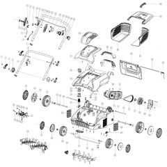 Cobra SA40E - Scarifier May 2020 Main Diagram