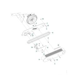 Husqvarna Sg13B - Belt Guard & Pulley