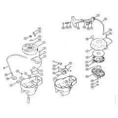 Genuine Stihl SG17 / C - Ignition system, Rewind starter