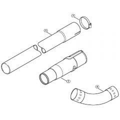 Genuine Stihl SH55 / S - Gutter Cleaning