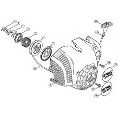 Genuine Stihl SH56 C-E / H - Rewind starter ErgoStart/Easy2Start