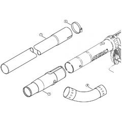 Genuine Stihl SH56 C-E / U - Gutter Cleaning