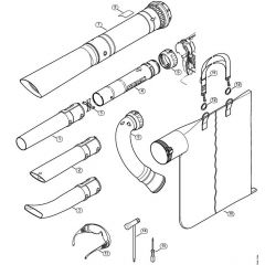 Genuine Stihl SH86 D / T - Nozzle, Vacuum Attachment