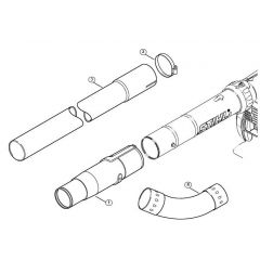 Genuine Stihl SH86 D / U - Gutter Cleaning