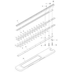 McCulloch SuperLite 4528 - 9666933-01 - 2012-02 - Mower Deck - Cutting Deck Parts Diagram