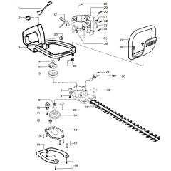 McCulloch T55 - 2007-03 - Clutch & Oil Pump (2) Parts Diagram